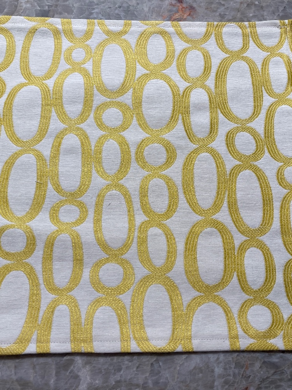 Set of 9 Cloth Napkins, Modern Print,  12.5”